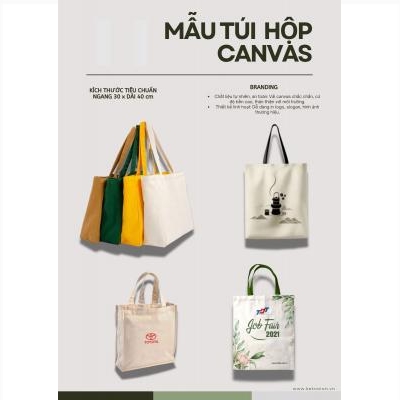 Túi Vải Hộp Canvas