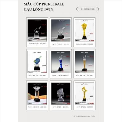 Cúp Pickleball - Cầu Lông