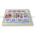 Bộ Tiêu Lệnh Nội Quy Pccc 4 Tấm